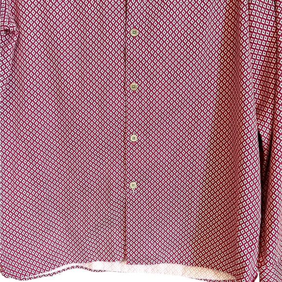 Ted Baker Long Sleeve Geometric Print Shirt - Picture 12 of 13